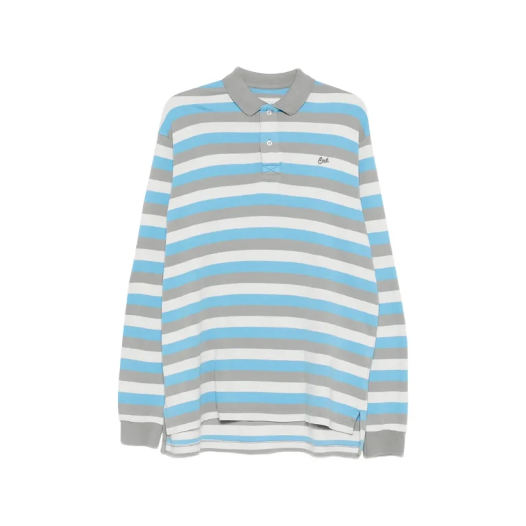 Erl Striped Polo Shirt