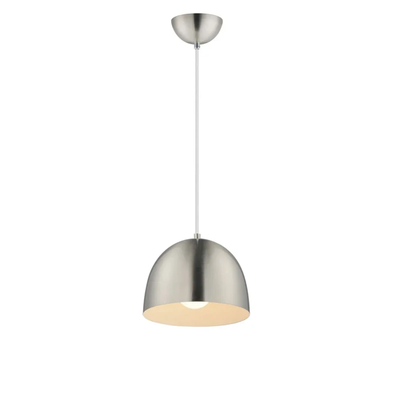 Satin Nickel Pendant from the Tova Collection