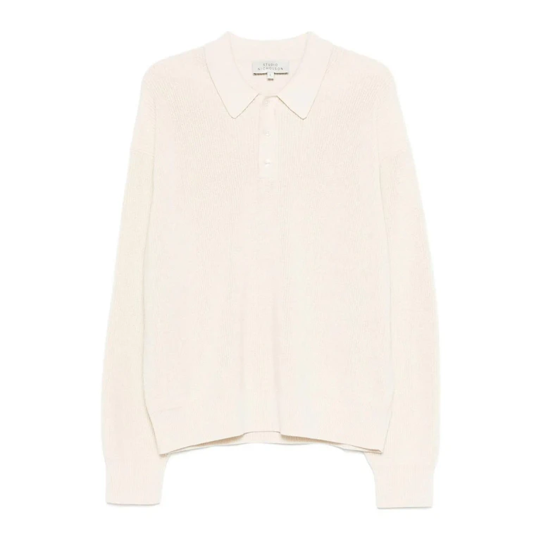 Studio Nicholson Pull Col Rond - Beige