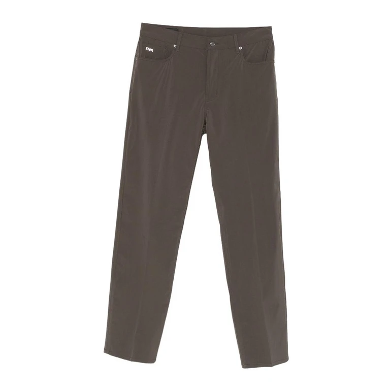 Emporio Armani Jean Droit - Marron