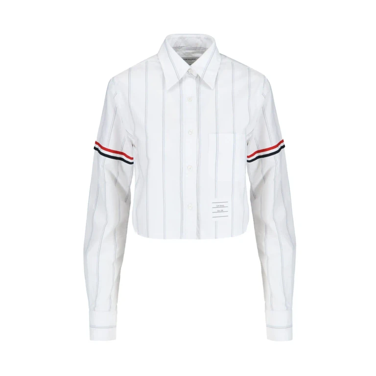 Thom Browne oxford Crop Shirt