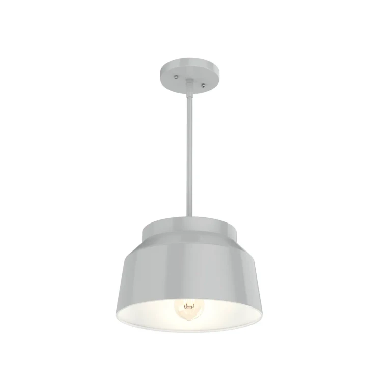 Hunter Cranbrook Pendant Light in Dove Grey