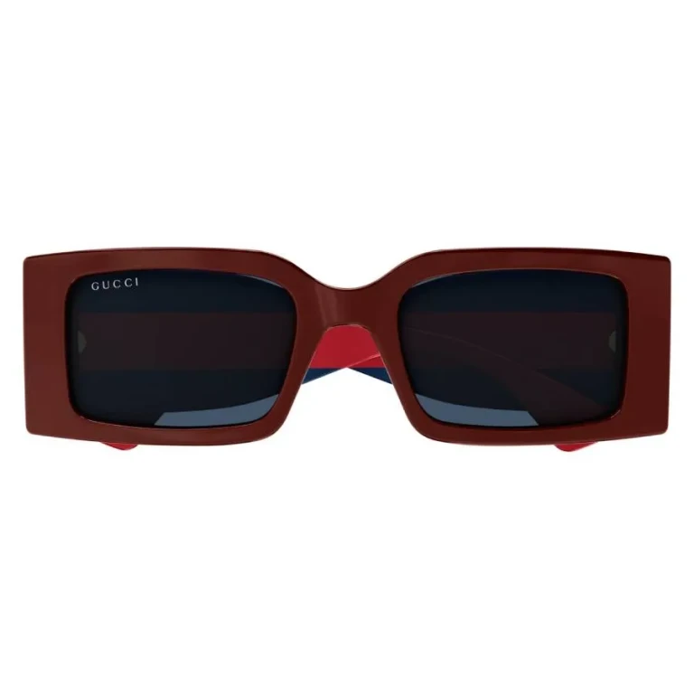 Gucci Grey Rectangular Ladies Sunglasses GG1860S 003 52