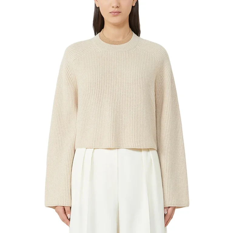 Max Mara Funale Wool & Cashmere Crewneck Sweater