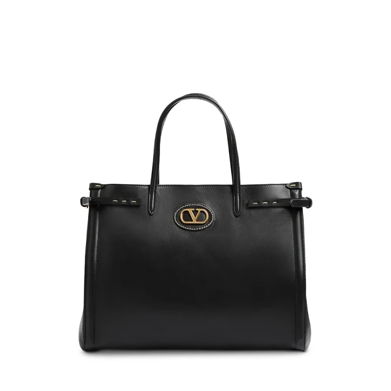 Valentino Garavani Antibes Medium VLogo Convertible Shopping Tote Bag