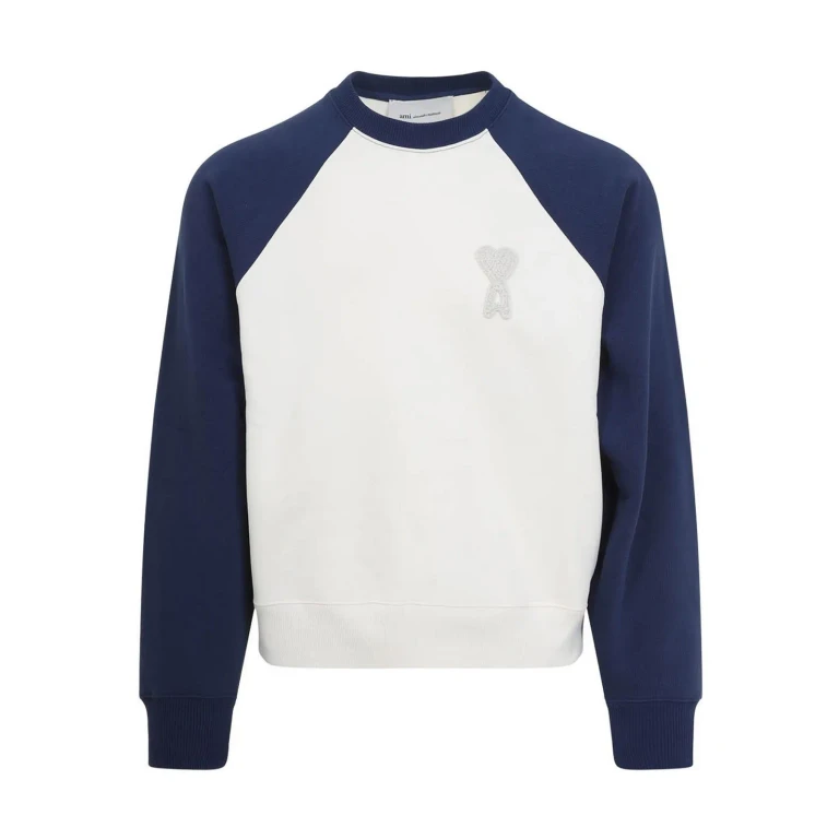 Ami Paris Ami De Coeur Sweatshirt mit Logo-Patch