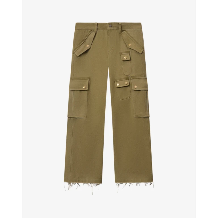 Pantalon Josine - Femme - Kaki - Taille 40 - Isabel Marant