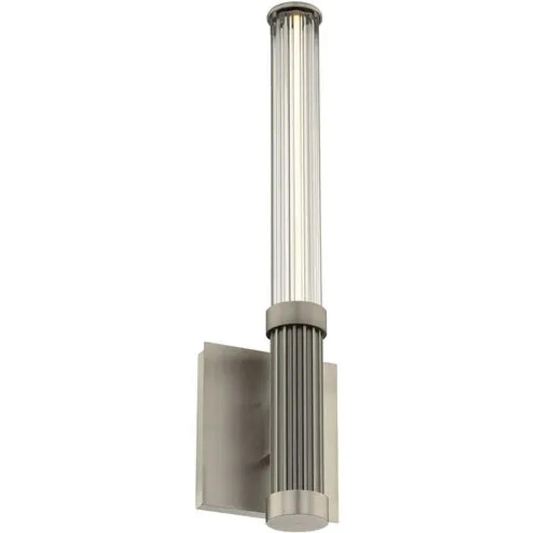 Brushed Nickel LED Wall Sconce from the Ribeye Collection