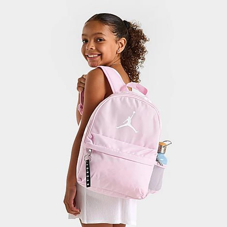 Jordan Kids Air Mini Backpack (10L) in Light Pink/White