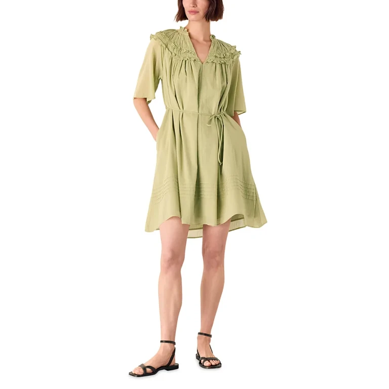 Whistles Frill Mini Dress