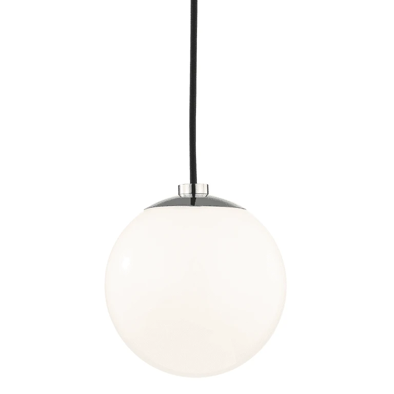Mitzi Stella 8" Pendant Light in Polished Nickel