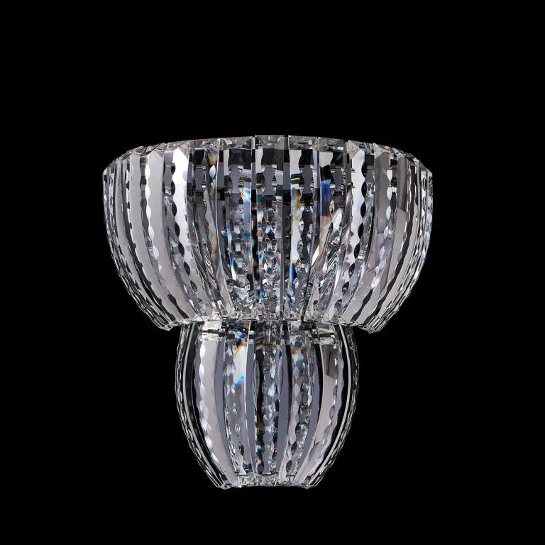 Chrome Wall Sconce from the Fontana Collection