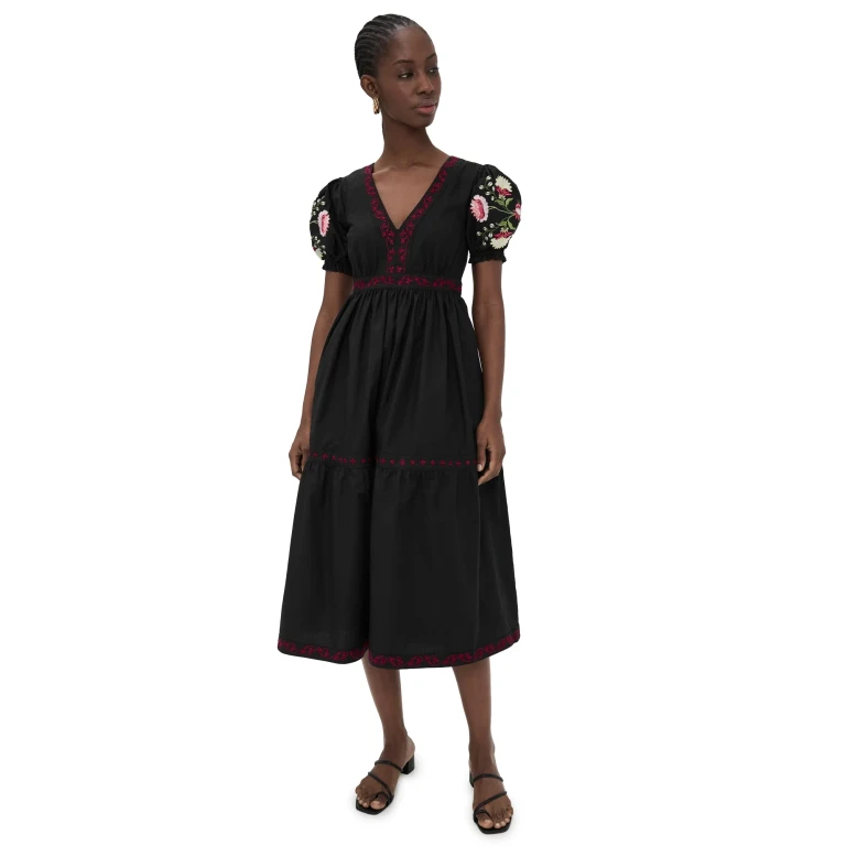 Fanm Mon Gana Dress Black XS