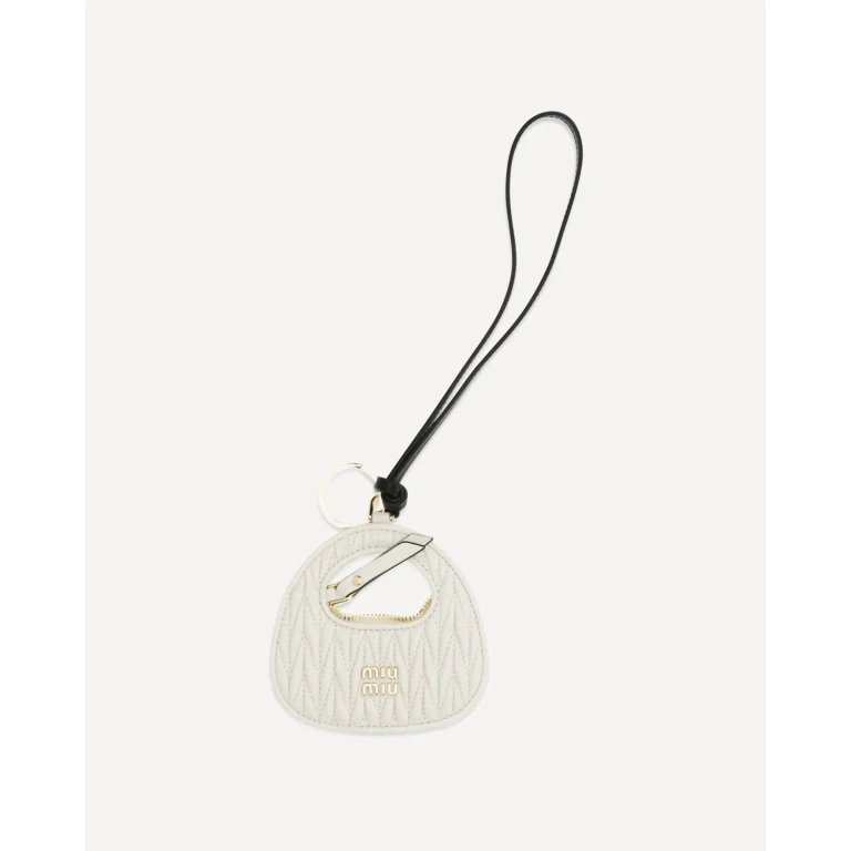 MIU MIU Wander Bag leather Keyring Female UNI