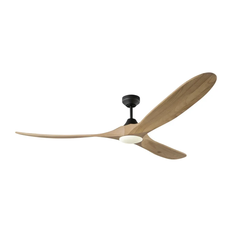 Midnight Black 70" Ceiling Fan from the Maverick Smart 70 LED Collection