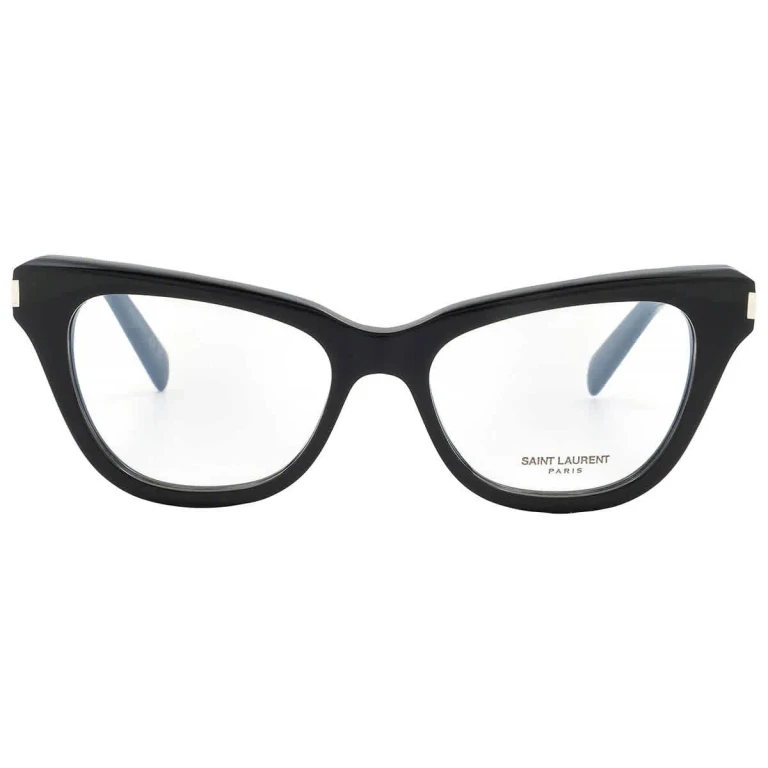 Saint Laurent Demo Cat Eye Ladies Eyeglasses SL 472 001 52