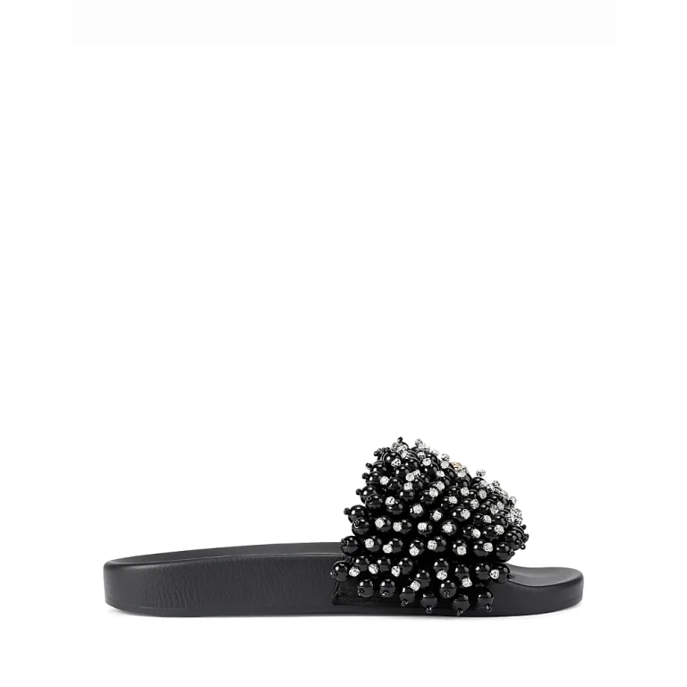 Kurt Geiger London Women's Meena Eagle Beaded Slides