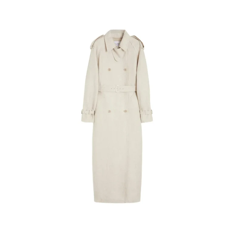 Max Mara Double-breasted Belted Coat