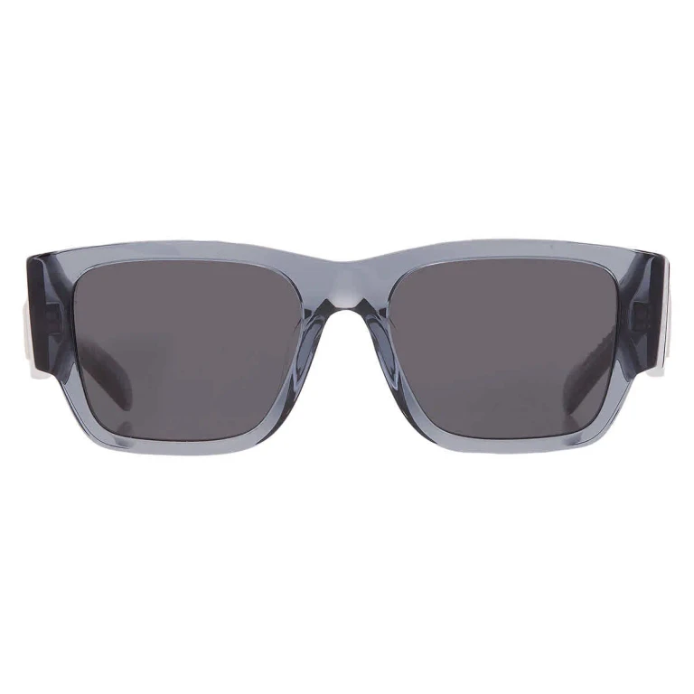 Prada Dark Grey Square Mens Sunglasses PR 10ZSF 17T08Z 55