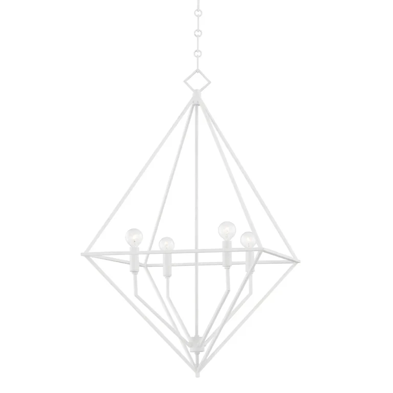 White Plaster Lantern from the Haines Collection