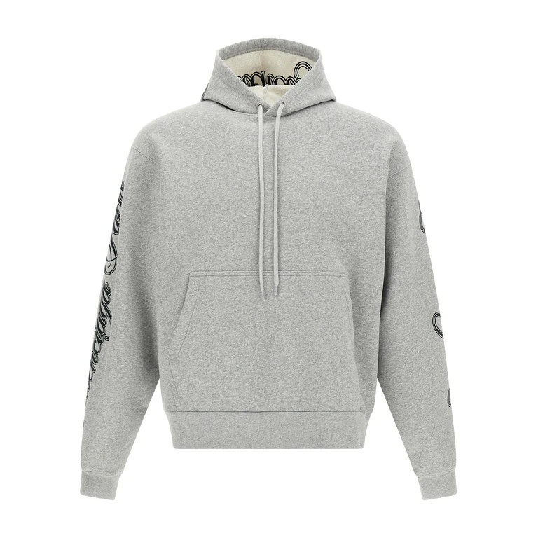 Gray Cotton Sweatshirt Clothing - Women