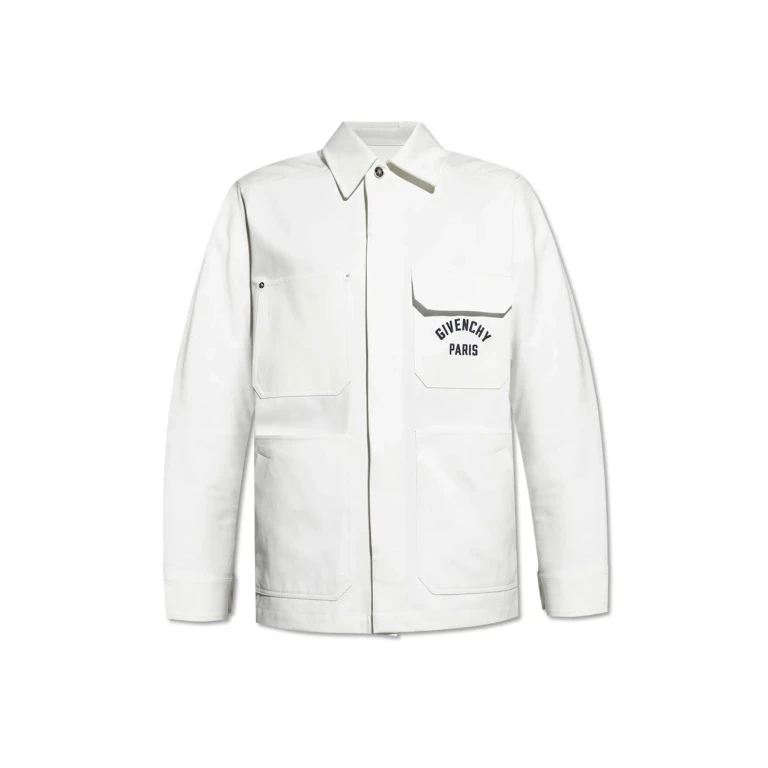 Givenchy Shirt Jacket With Logo