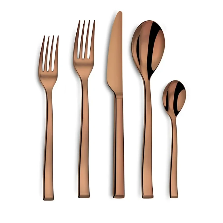 Couzon Side Pvd Copper 5-Piece Flatware Place Setting