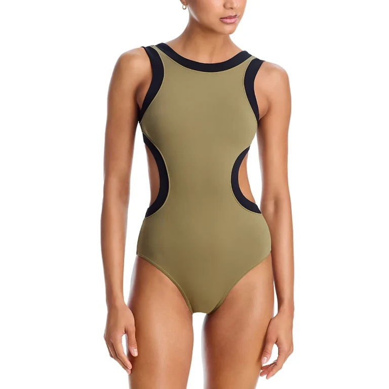 Staud Dolce One Piece Swimsuit