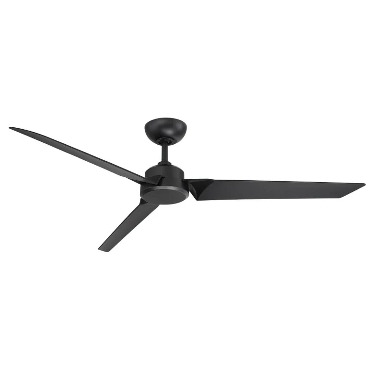 Modern Forms Roboto 62" Indoor/Outdoor Ceiling Fan in Matte Black