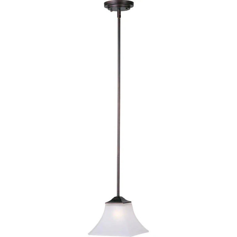 Oil Rubbed Bronze One Light Mini Pendant from the Aurora Collection