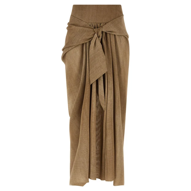 Ermanno Scervino Marocain Skirt