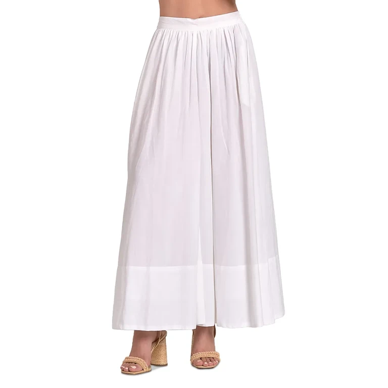 Elan A Line Midi Skirt