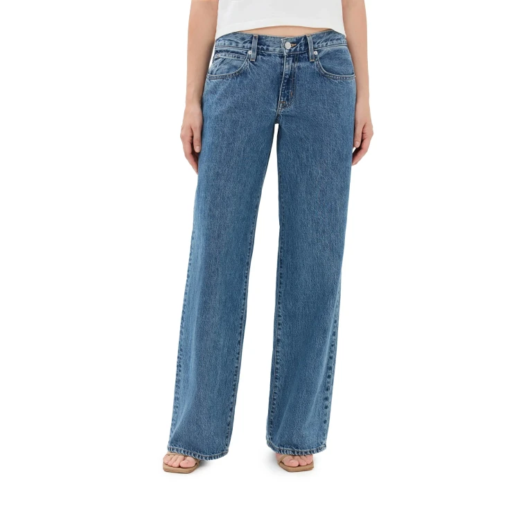 SLVRLAKE Lexi Low Rise Wide Leg Jeans Satisfaction 25