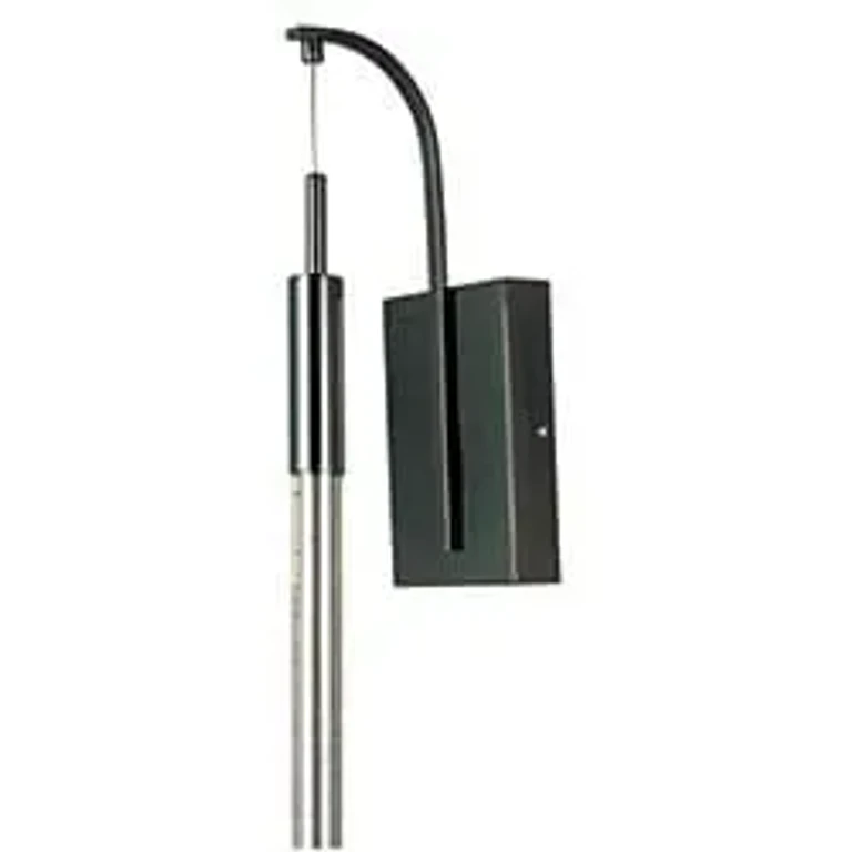 Black Chrome LED Wall Sconce from the Scepter Collection