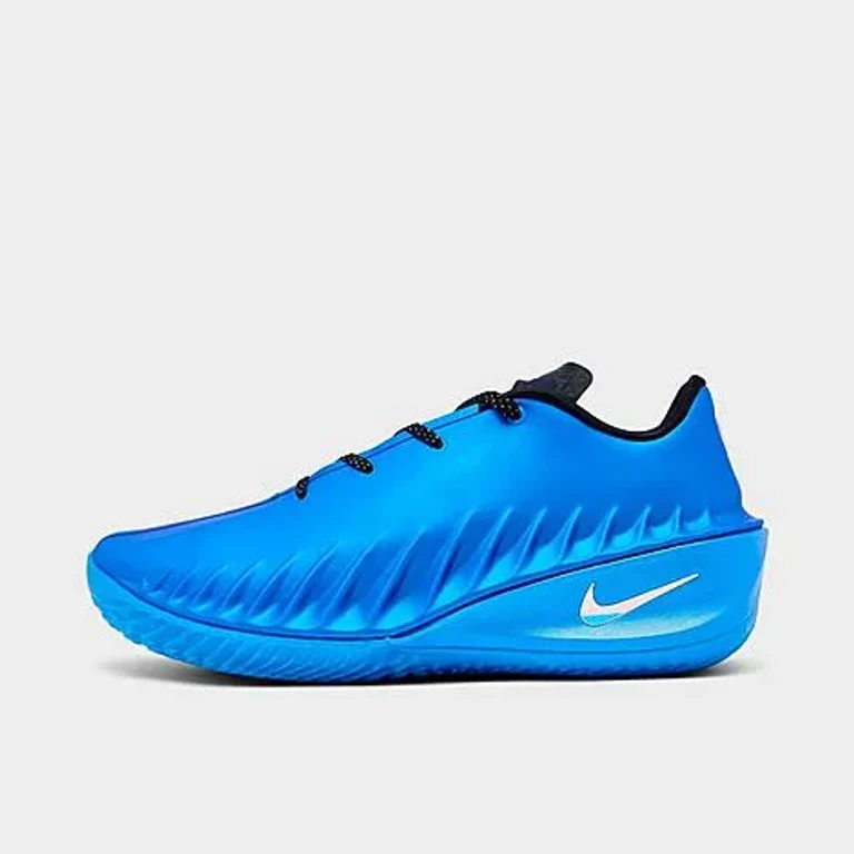 Nike Men's G. T. Cut 4 Basketball Shoes in Photo Blue/Multi-Color/Metallic Silver Size: 7.5