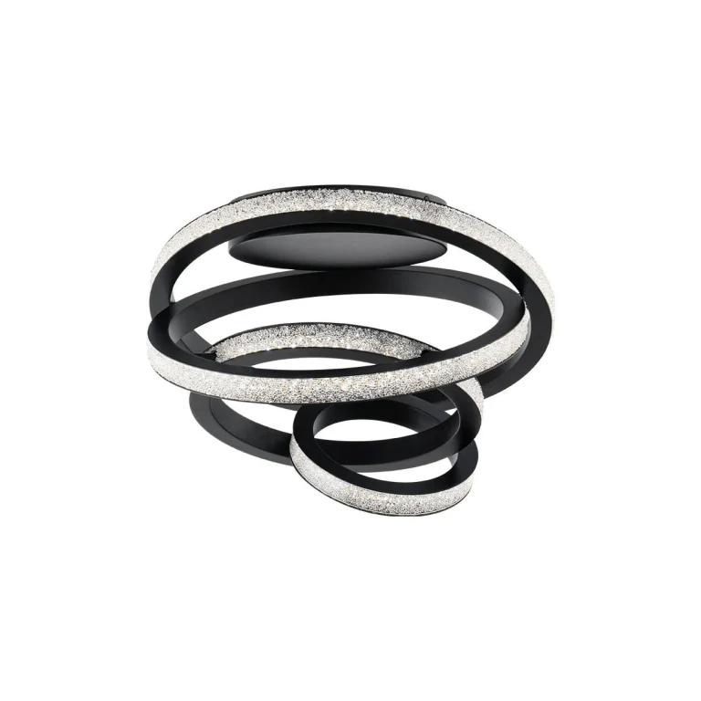 Black LED Flush Mount from the Jangle Collection