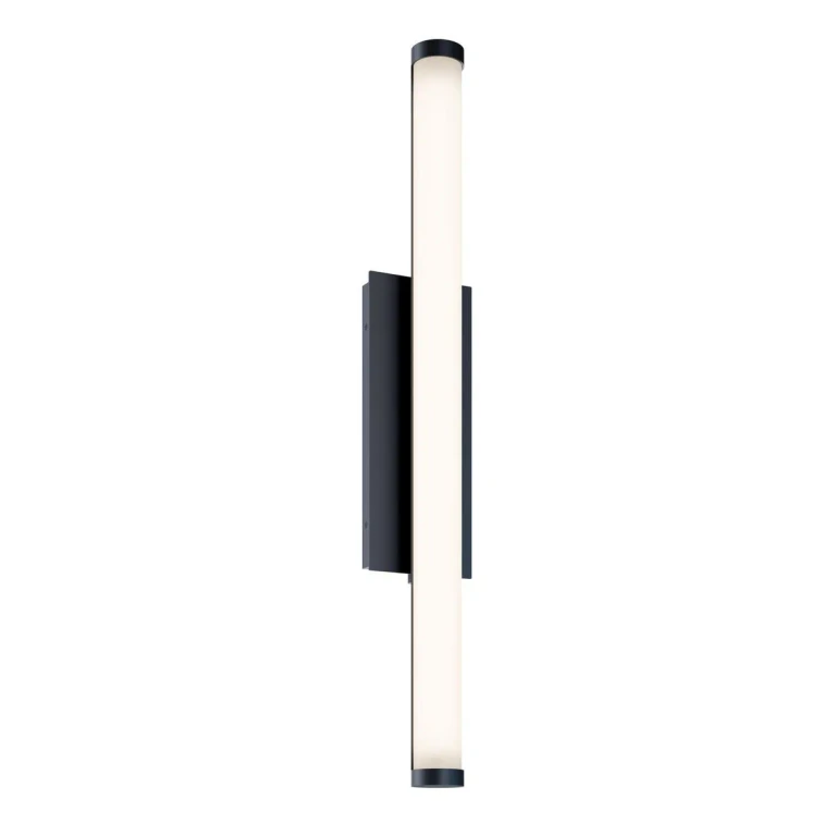 Black LED Outdoor Wall Sconce from the Path Collection