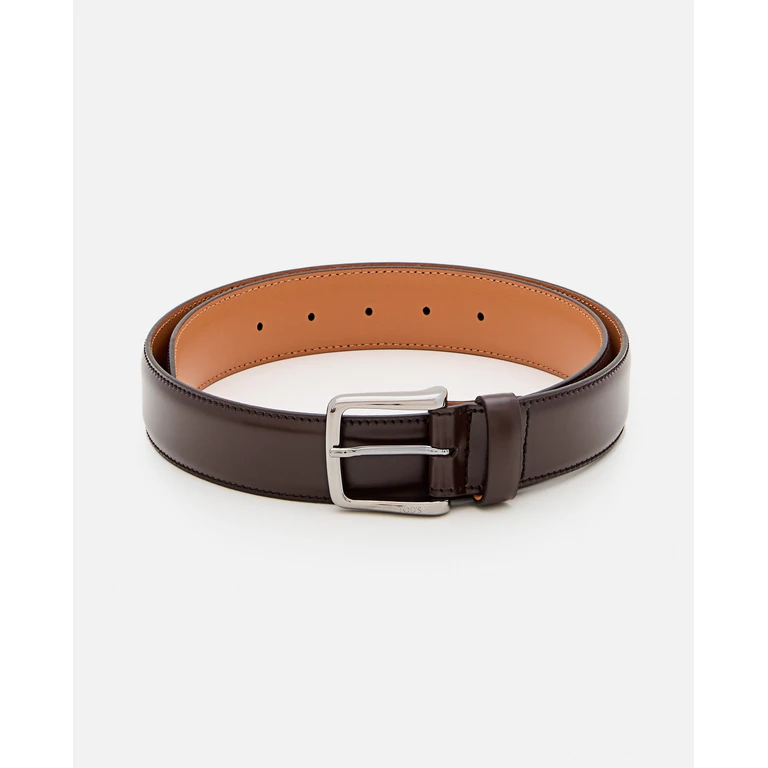 Tod's Tods Belts Brown Calfskin - Men