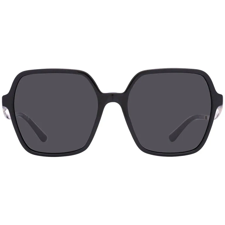 Bvlgari Dark Gray Irregular Ladies Sunglasses BV8252 501/87 56