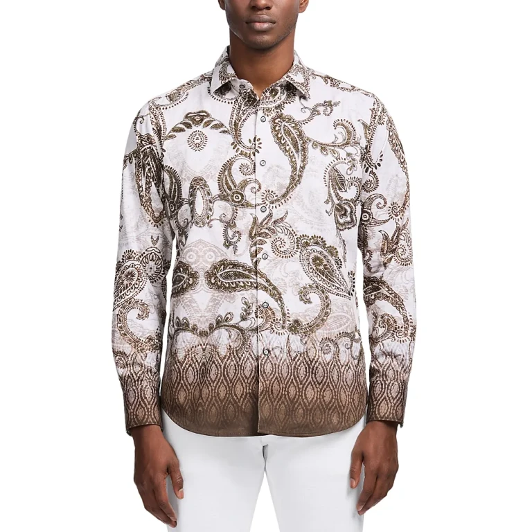 Robert Graham Wallington Cotton Button Down Shirt