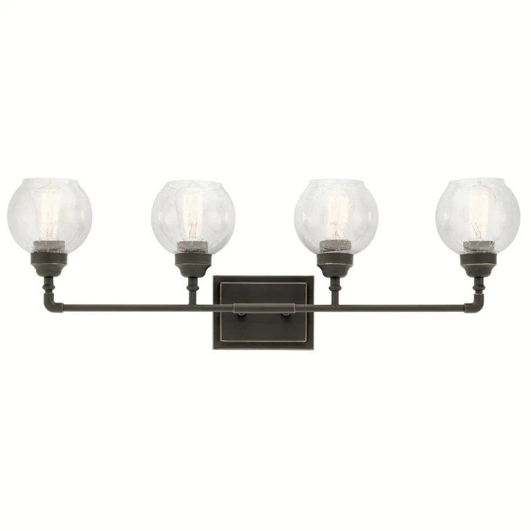 Olde Bronze Four Light Bath from the Niles Collection