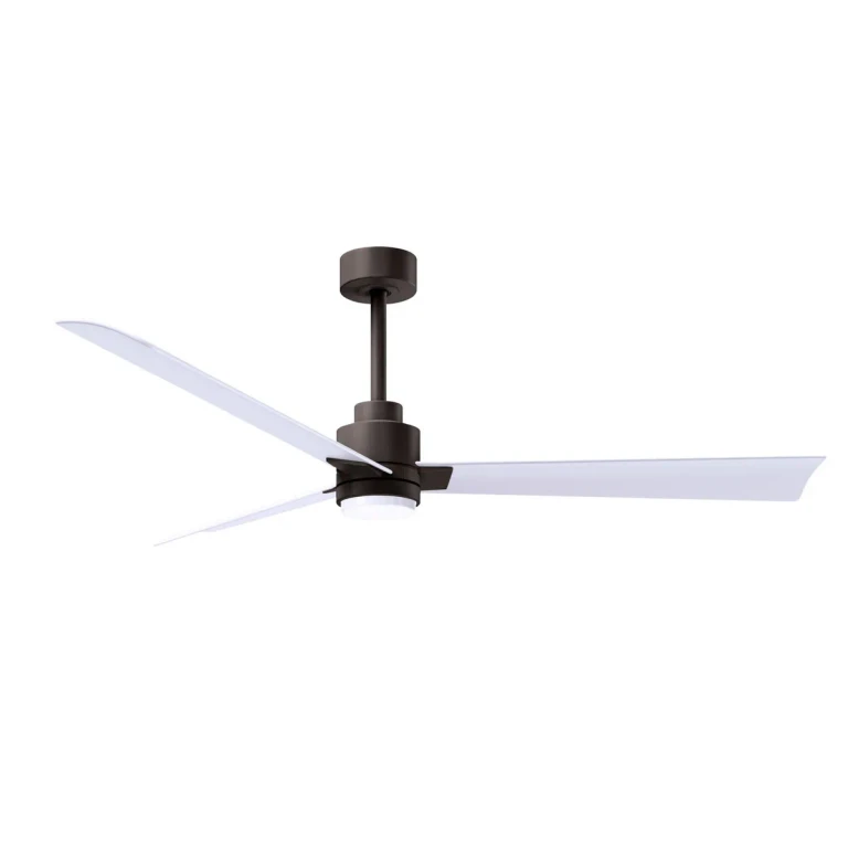 Textured Bronze 56" Ceiling Fan from the Alessandra - LK Collection