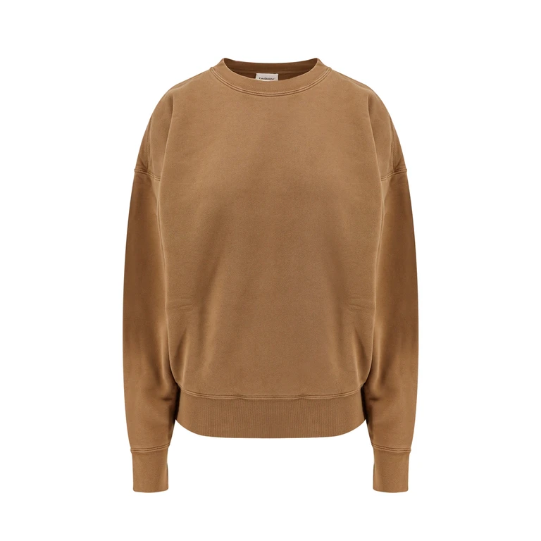Saint Laurent Sweaters Brown Cotone Certificato - Women