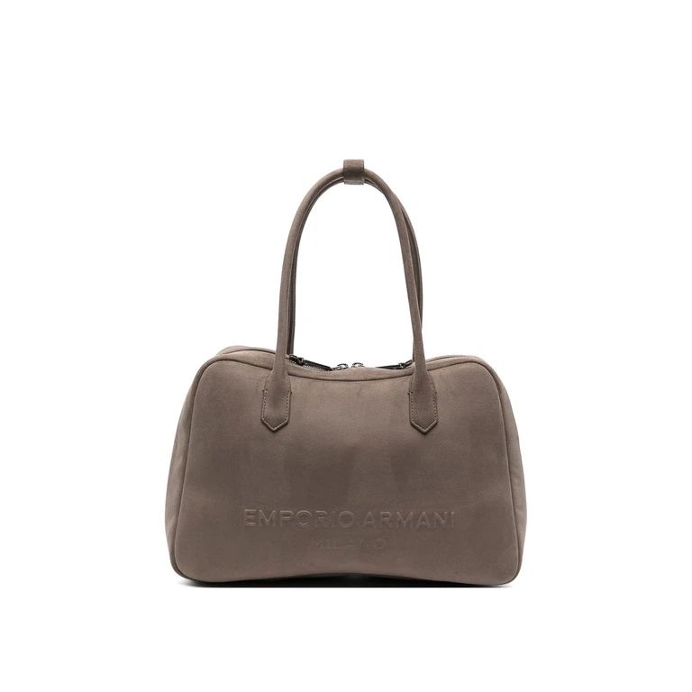 Emporio Armani Sac Porté Épaule - Gris