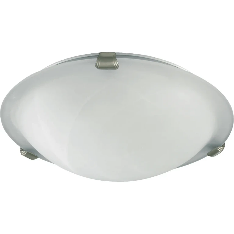Satin Nickel Three Light Ceiling Mount from the 3000 Ceiling Mounts Collection