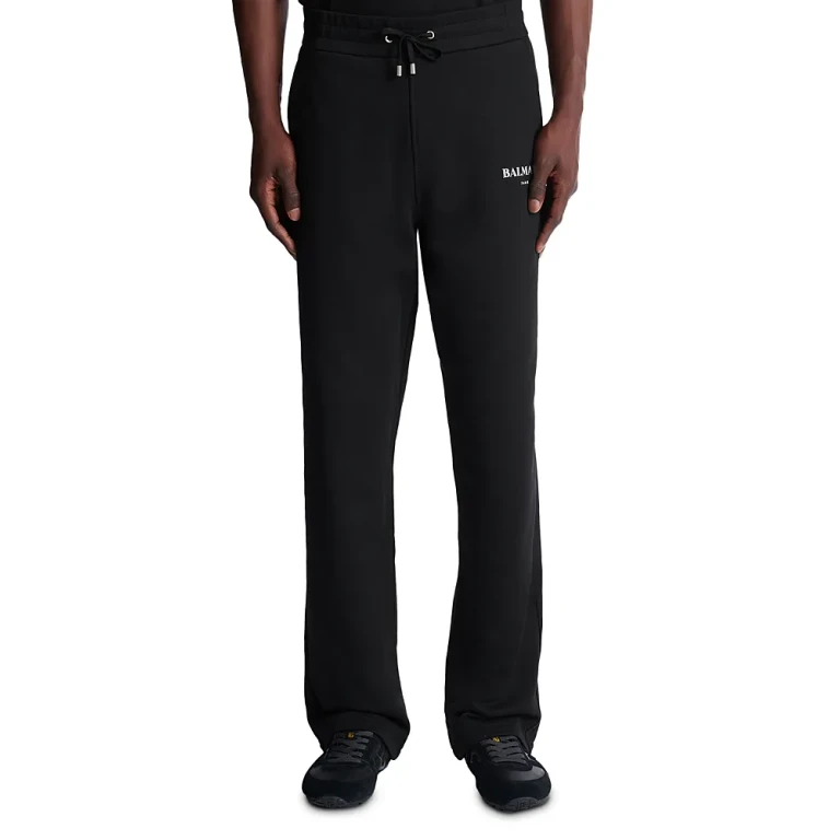 Balmain Drawstring Logo Sweatpants