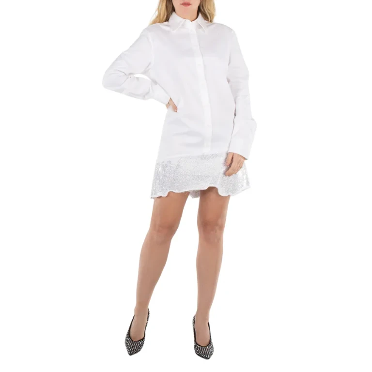 J.W.Anderson Rhinestone Shirt Dress