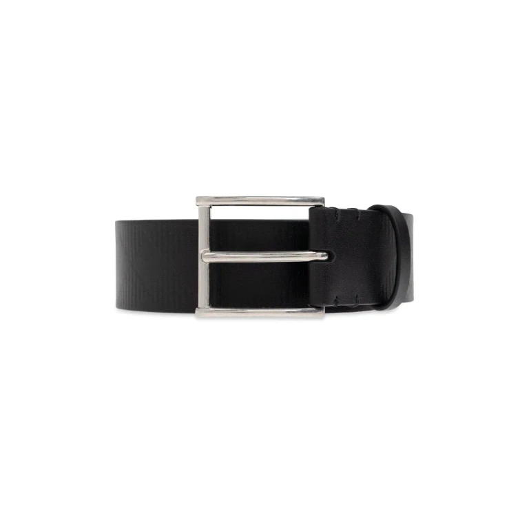 Burberry Checked Buckled Belt