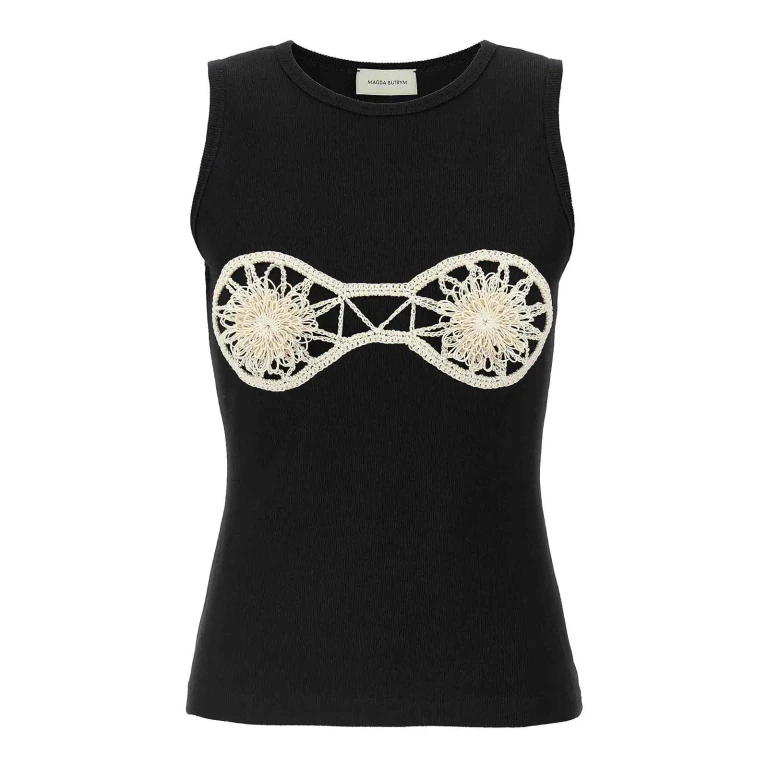 Magda Butrym Top - Noir