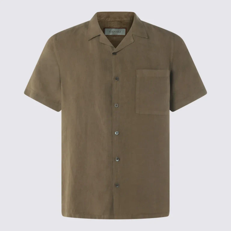Chemise Brunello Cucinelli verte